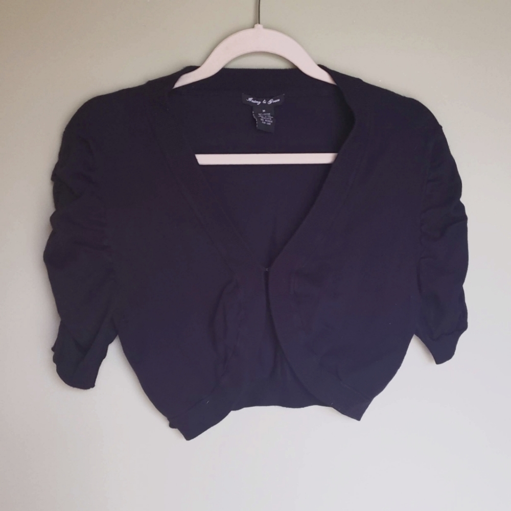 Navy Bolo Sweater - Medium